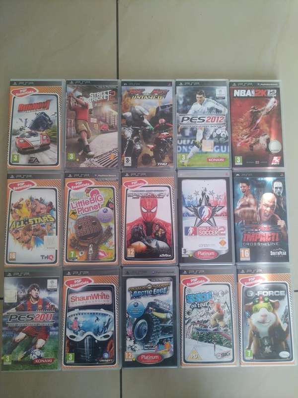 X15 PSP Game Bundle