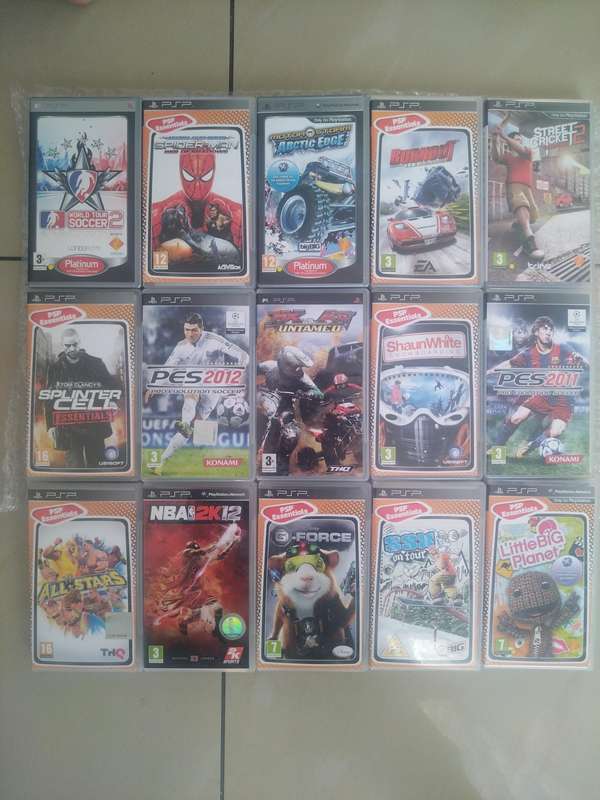 15x PSP Game Bundle