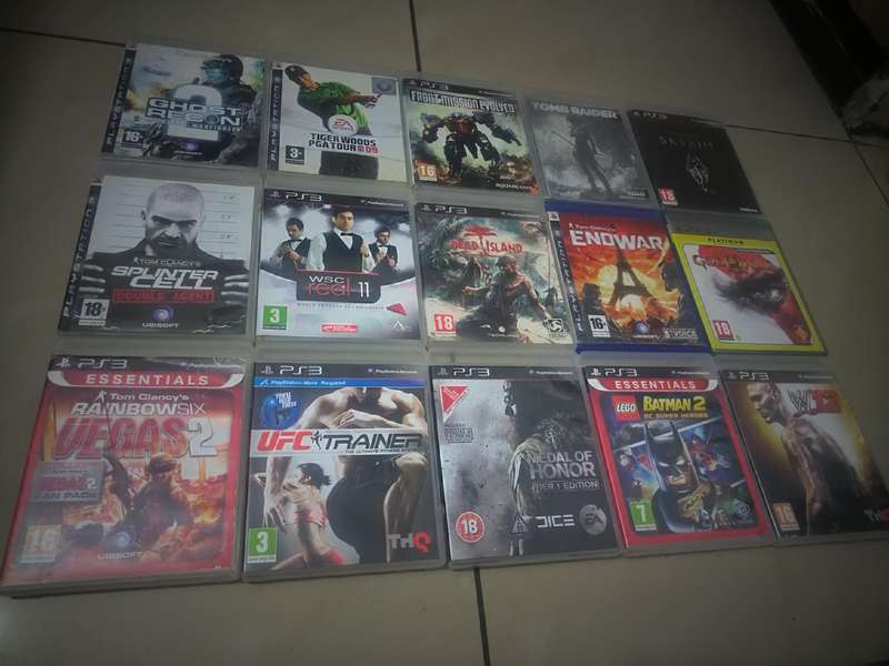 15x Playstation 3 Game Bundle (Mix)