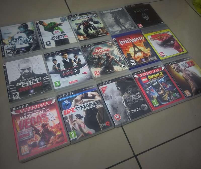 15x Playstation 3 Game Bundle (Mix)