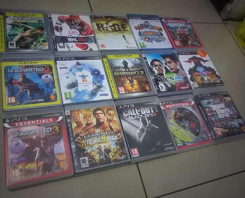 15x Playstation 3 Game Bundle (Mix)