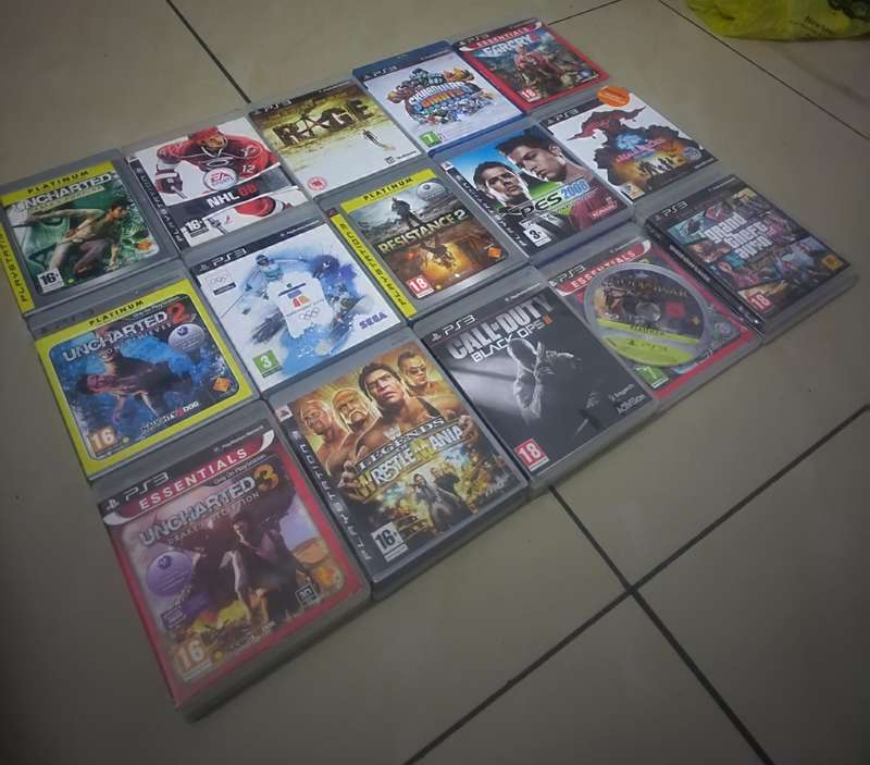 15x Playstation 3 Game Bundle (Mix)