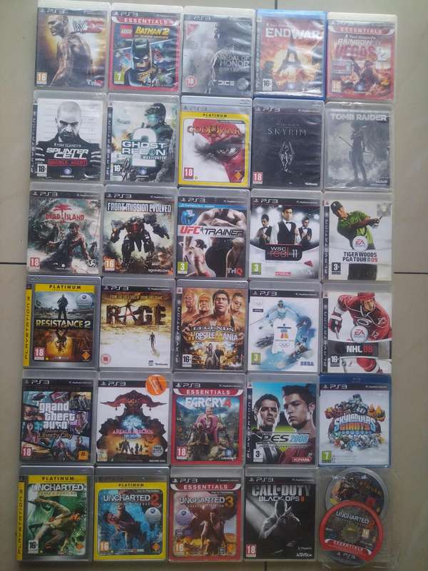 31x Playstation 3 Game Bundle (PS3 Mixed Lot)