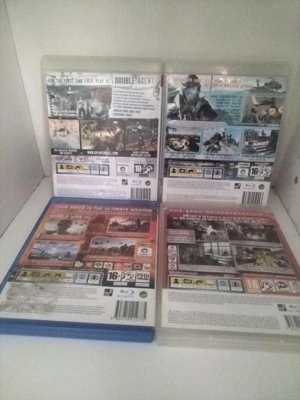 4x PS3 (Playstation 3) Tom Clancy Games Bundle.