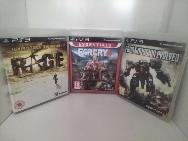 3x PS3 (Playstation 3) Games Bundle.