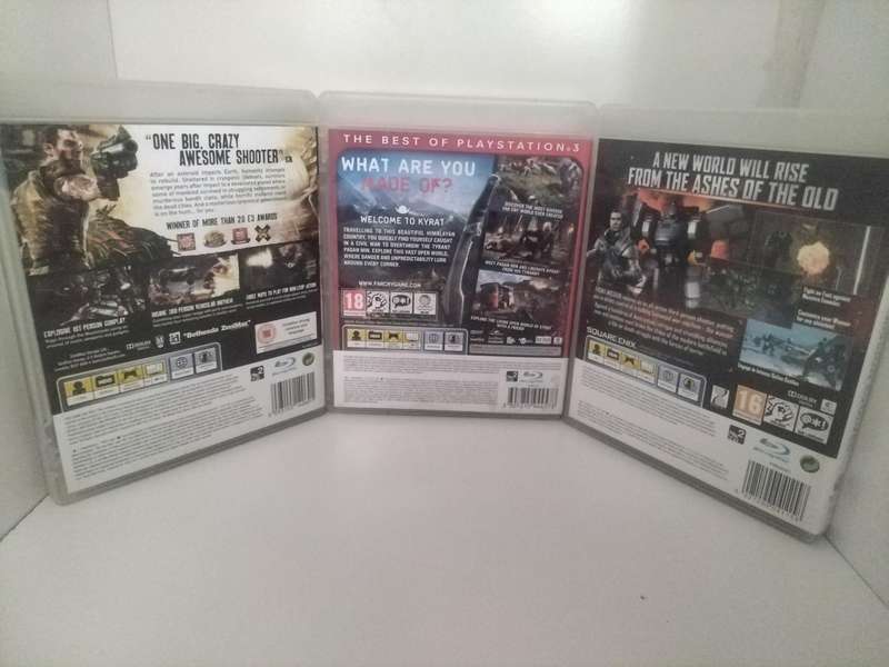 3x PS3 (Playstation 3) Games Bundle.