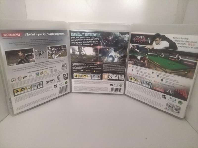 3x PS3 (Playstation 3) Games Bundle.