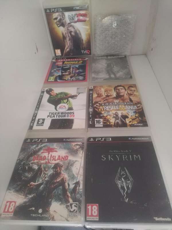9x PS3 (Playstation 3) Mixed Games Bundle.