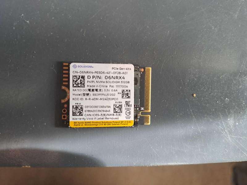 512gb Sk hynix nand m.2 nvme PCIe gen4x4 ssd