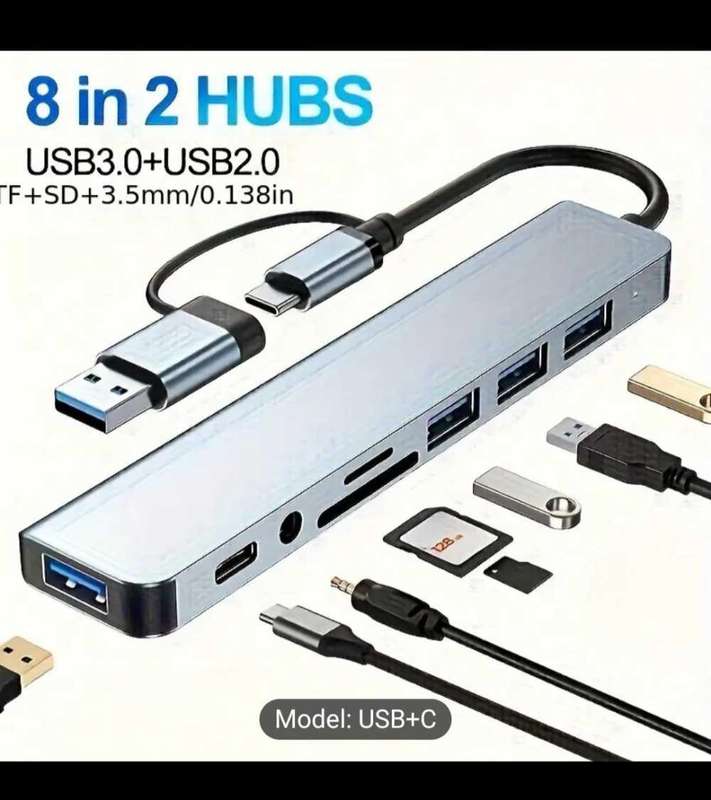 Usb hub with different expansion ports