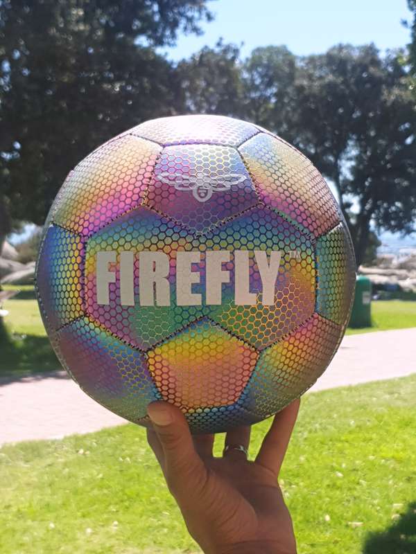 Reflective Holographic Soccer ball