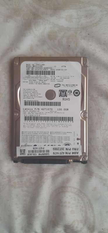 120gb 2.5" sata hdd