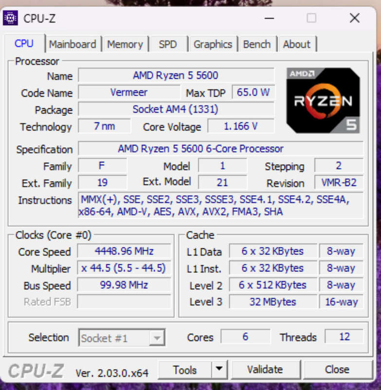AMD Ryzen 5 5600 Upgrade kit