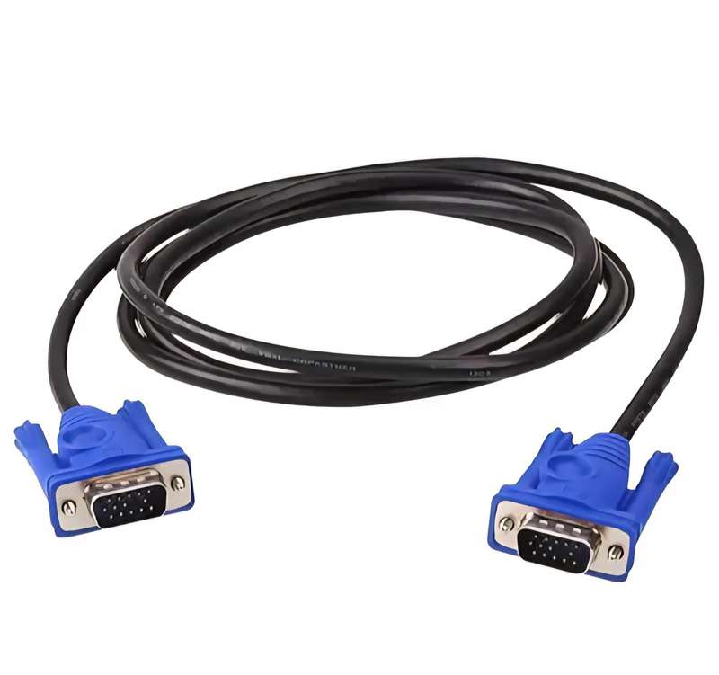 VGA to VGA Cable (Blue, 1.5 Meter)