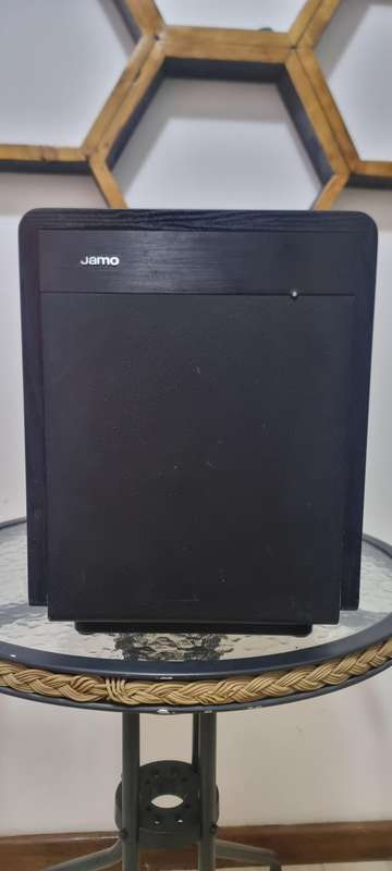 Jamo SUB 250 is a compact yet powerful long throw 8-inch powered subwoofer designed to enhance