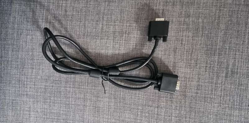 VGA to VGA Cable (Black, 1.5 meter)