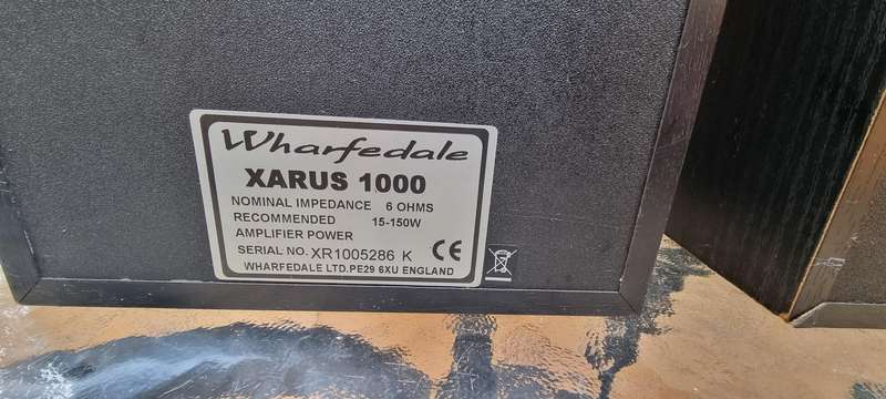 Wharfedale (Xarus 1000 Xarus 1000) bookshelf/ surround speakers Pair
