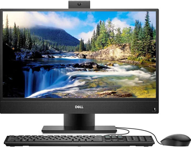 Dell OptiPlex 3280 AllinOne (AIO)| Core i5-10th Gen| 8GB DDR4 Memory| 256GB SSD, Keyboard & Mouse