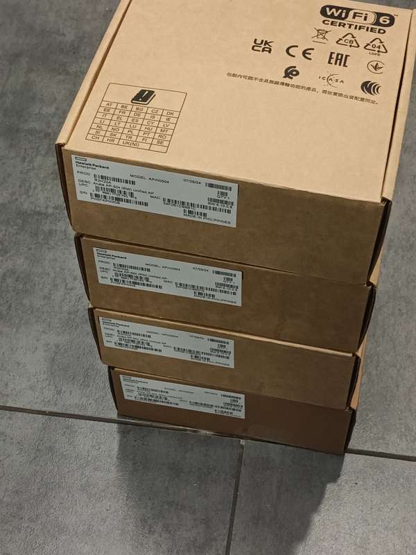 Aruba APIN0504 Wifi 6 access points