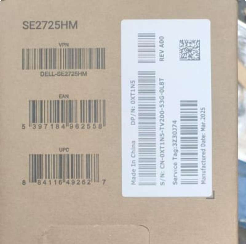 Dell SE2725HM is a 27-inch Full HD 100hz Monitor
