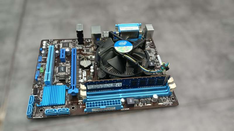 ASUS H61M-C Board (Combo) with i5-2nd Gen| 8GB Memory DDR3