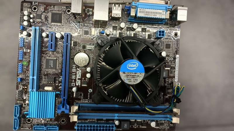 ASUS H61M-C Board Combo with i5-3rd Gen| 8GB Memory DDR3