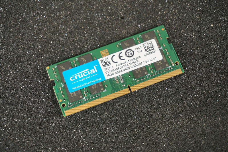 Crucial 16GB DDR4 @2400 Laptop Memory