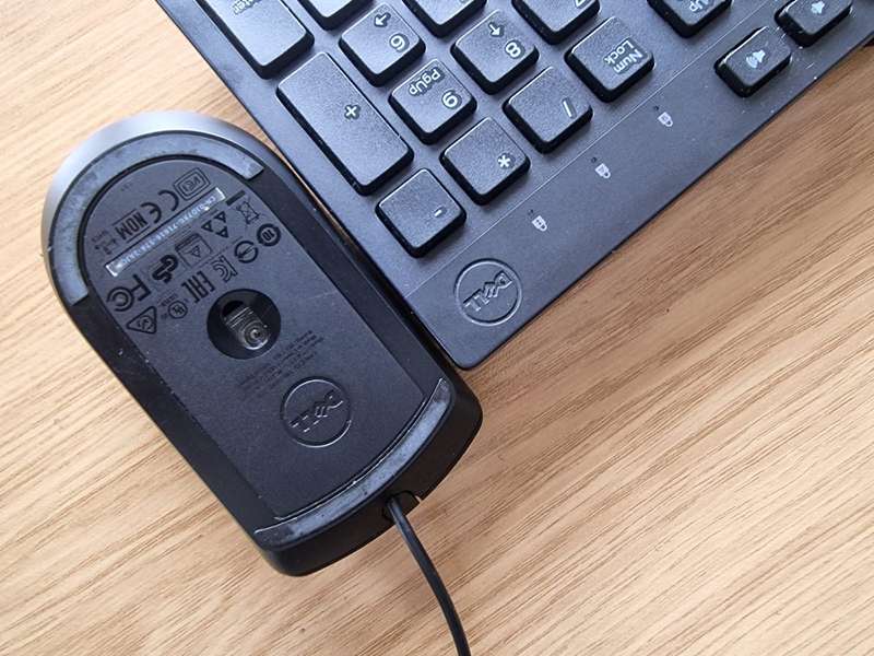 Original Dell Mouse and Keyboard wired, used working clean condition give away price