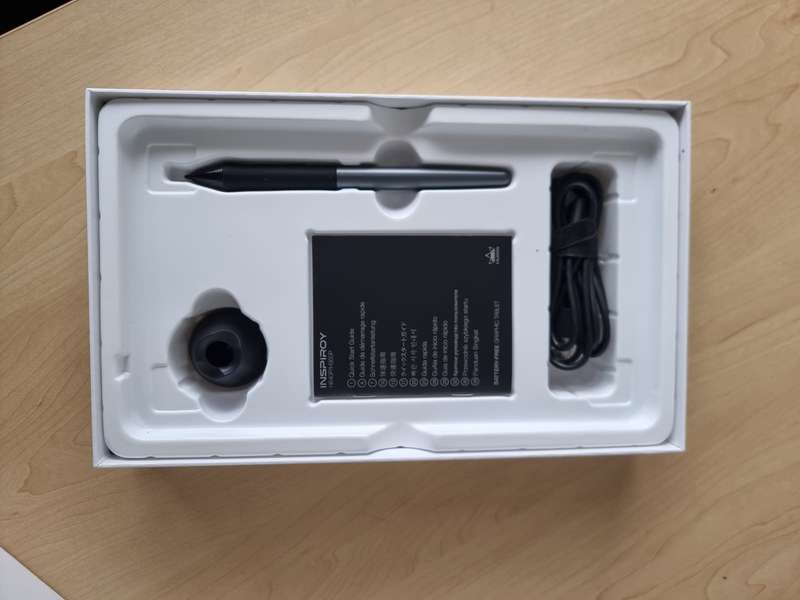 Inspiroy H640P Battery free drawing Tablet