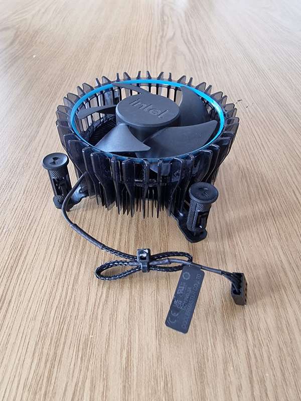 Intel CPU Stock Cooler For LGA 1700 Socket, Copper heatsink