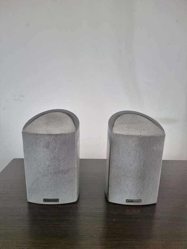 Polk Audio RM6801 Satellite Speaker designed for use in Home Theater Systems pair 2 speakers