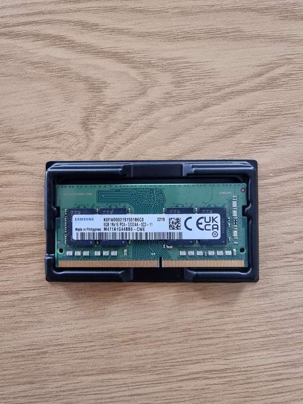 Samsung 8GB 1Rx 16 PC4/DDR4 speed @3200MHz