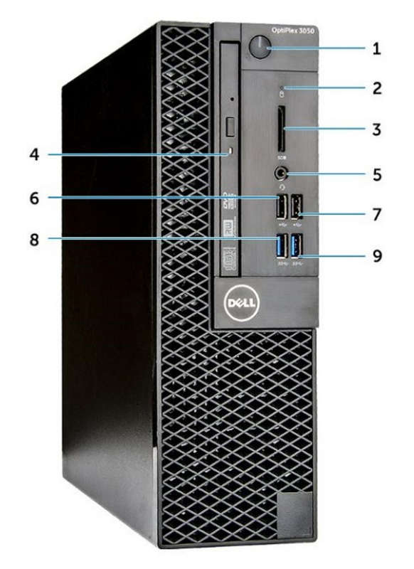 Dell OptiPlex 3050 Small Form Factor Intel Core i5-7500 @3.40GHz 7th Gen 8GB RAM, 256GB SSD