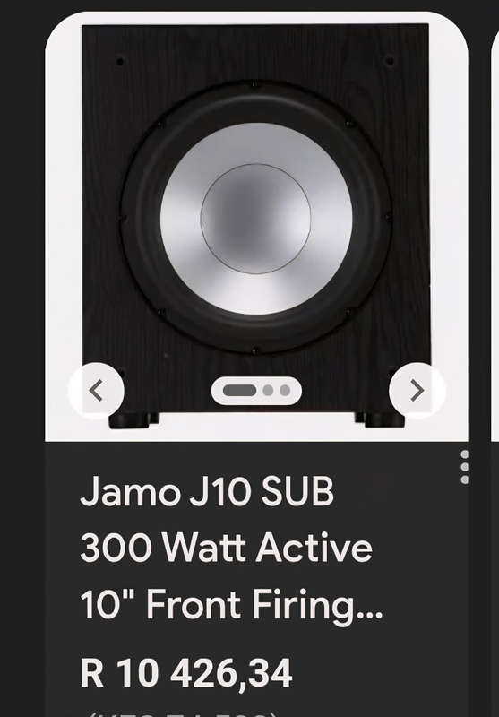 Jamo J10 SUB (Black) Subwoofer