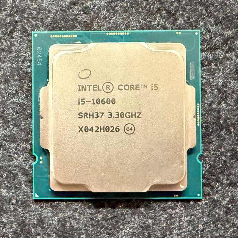 Intel Core i5-10th Gen CPUs, Aavailable different Models: 10400, 10500 & 10600