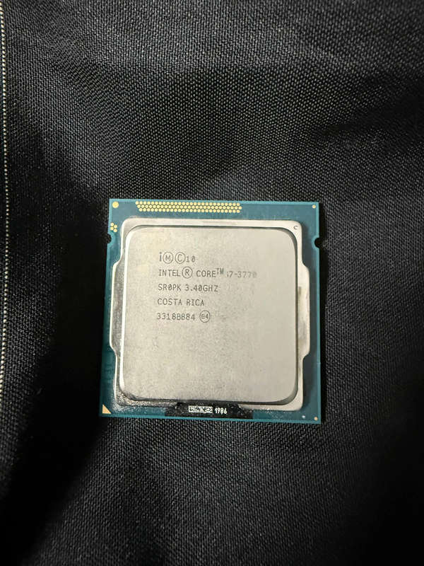 Intel i7-3770 3rd Gen CPUs