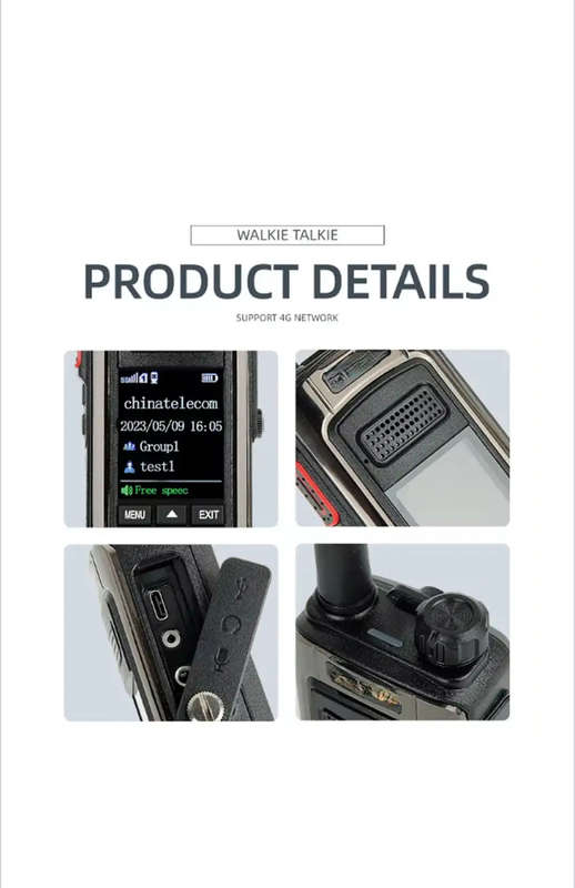 Handheld 2 Way Walkie Talkie Radio