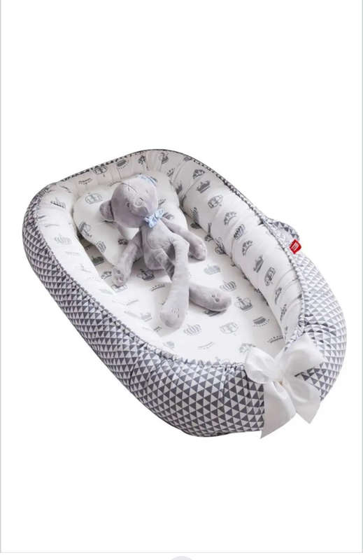 Ultra Soft Cotton Skin-Friendly  Newborn Lounger Bassinet