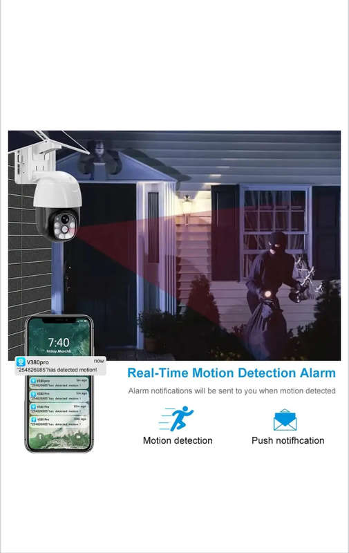 4G Solar Powered Camera