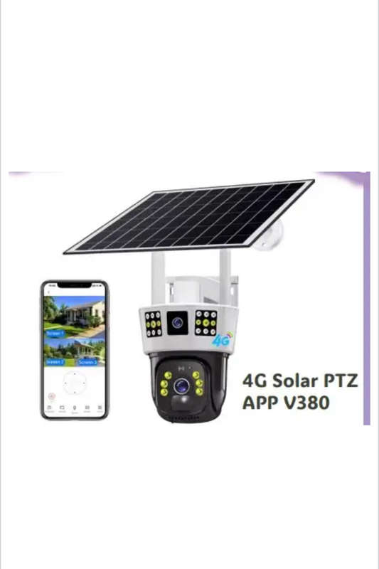 4G Solar PTZ Security Camera
