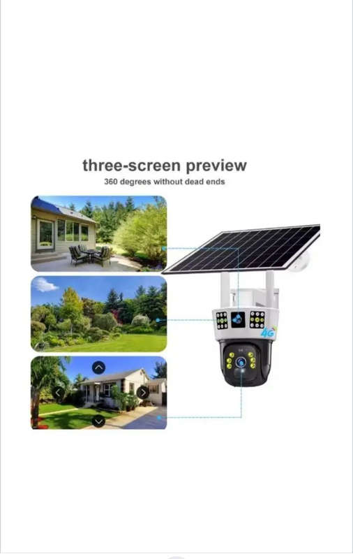 4G Solar PTZ Security Camera
