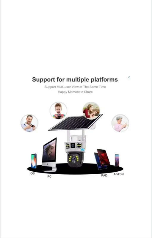 4G Solar PTZ Security Camera