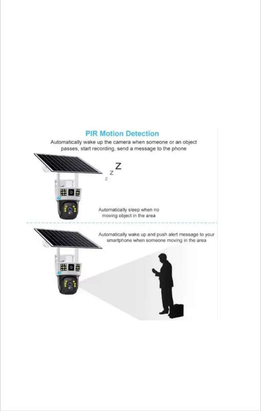 4G Solar PTZ Security Camera