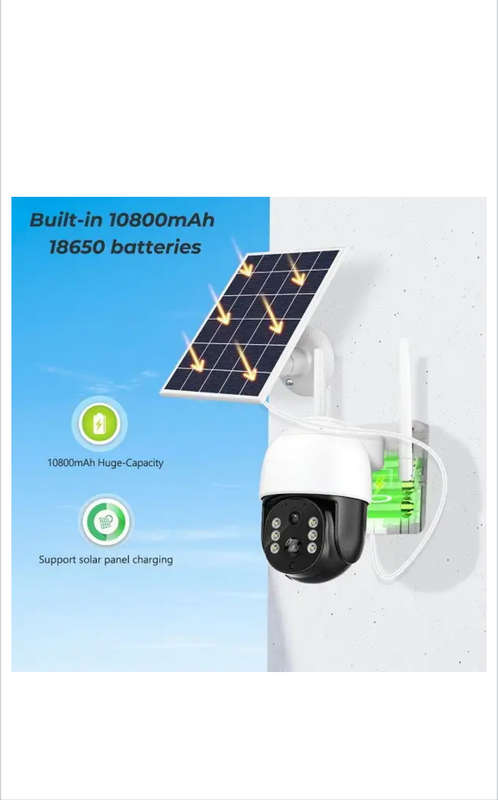SE-TQ5-4G Solar Powered 4G Surveillance Camera iCSee App