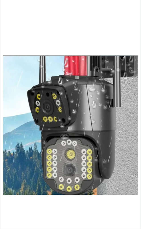 Outdoor Dual Lens Security Camera