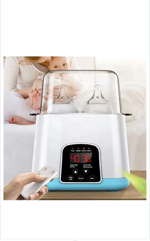 Double Bottle baby warmer LED Display Milk formula Heat food Electric