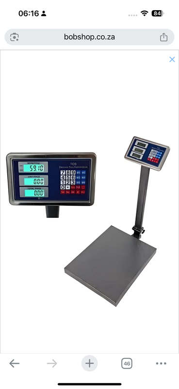 1000KG Industrial Electronic Digital Platform Scale