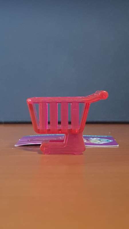 Checkers Mini shop Discovery Vitality pink cart with collectors card