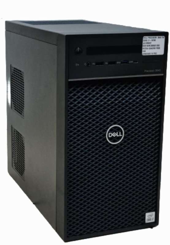 Dell Precision 3640 Tower Workstation  Core i7-10700 / 16GB RAM / 256GB SSD, Quadro P620 2GB