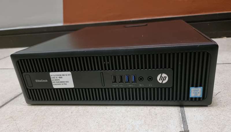 HP EliteDesk 800 G2 SFF  Intel i5, 6th Gen, 8GB RAM,256GB SSD